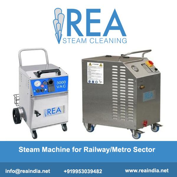 steam cleaning machine manufacturer & supplier, steam cleaner for railway, steam cleaner for industrial machinery & equipment, steam cleaner