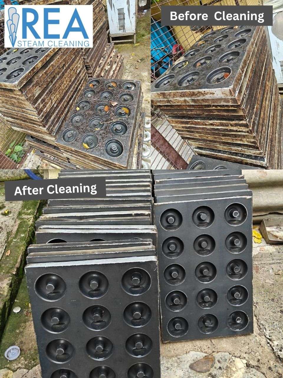 Rea India Donut tray cleaning machines